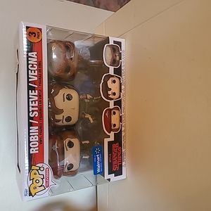 Stranger Things 3 Pack Robin, Steve, Vecna (Walmart Exclusive)